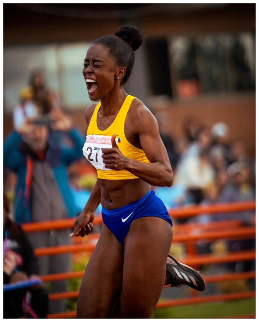 Nicole Caicedo establece récord ecuatoriano en 200 metros en Quito