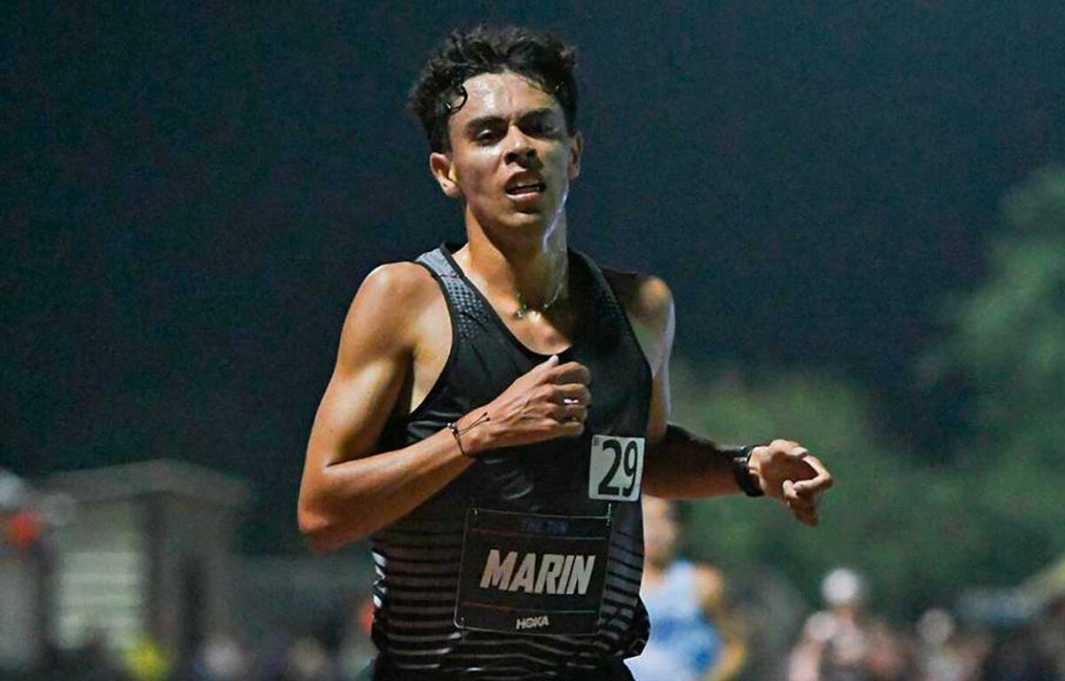 Pedro Marín bate récord nacional y es cuarto en la historia colombiana en 5.000 m