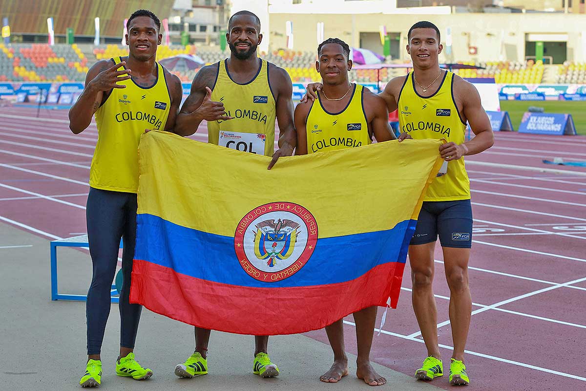 Colombia participa en el Mundial de Relevos Debswana Gaborone 2026 con su equipo 4x100