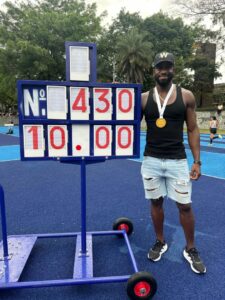 Velocistas destacados en Medellín brillan en Campeonato Departamental de mayores