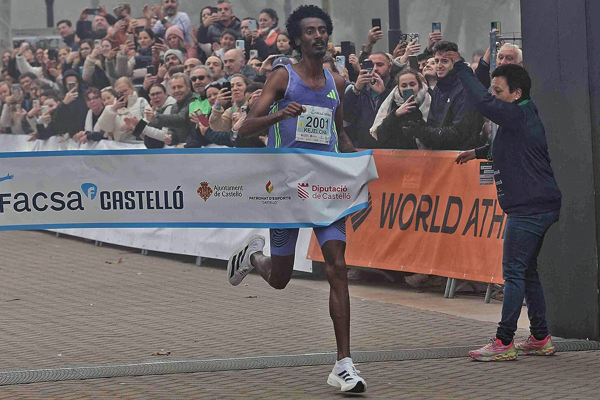 Yomif Keljecha y su impacto en récords mundiales de media maratón y maratón