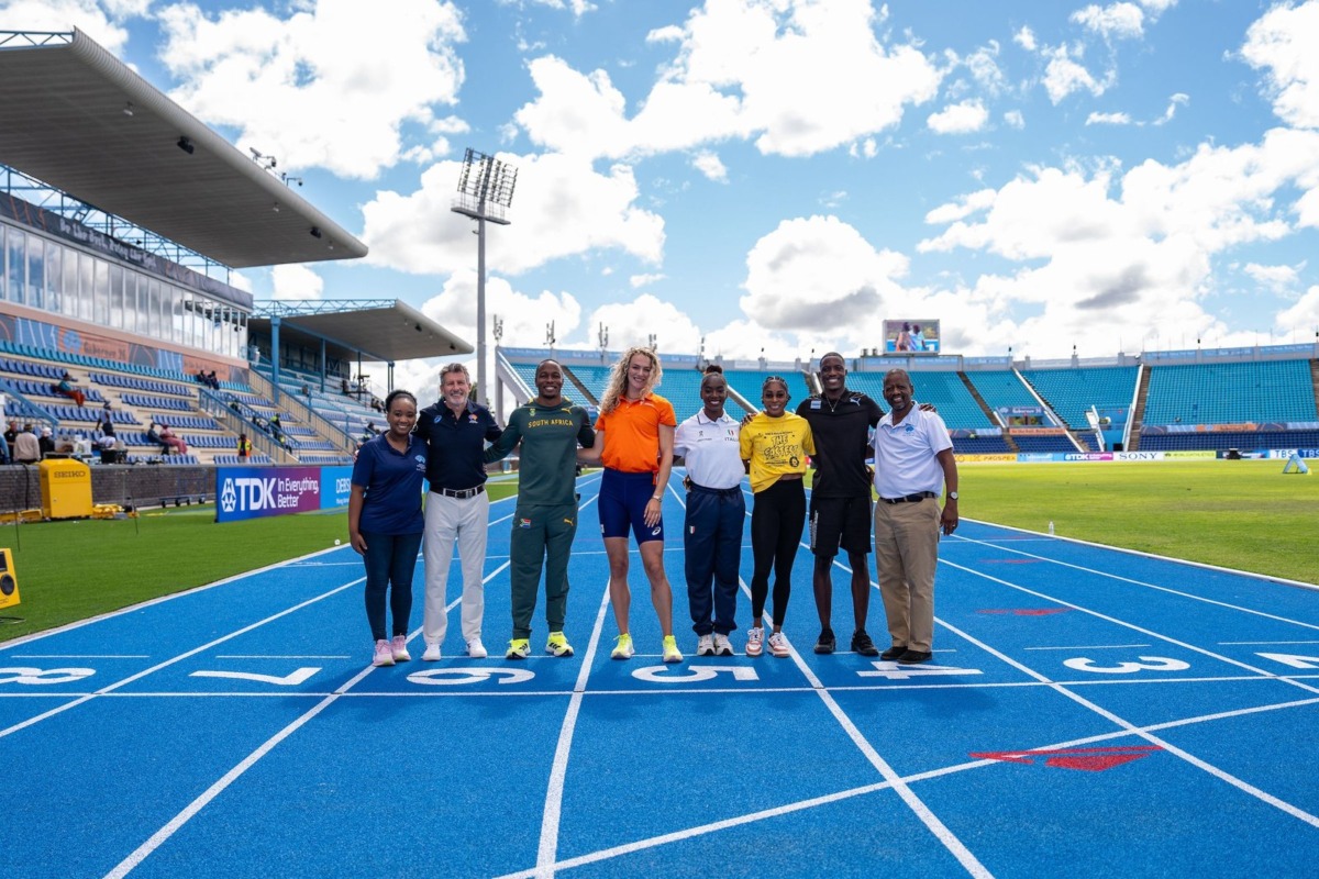 Todo listo en Gaborone para los World Relays con presencia global destacada