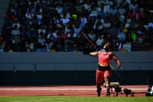 Flor Denis Ruiz tercera en el GP de Tokio con 60.98 m en jabalina