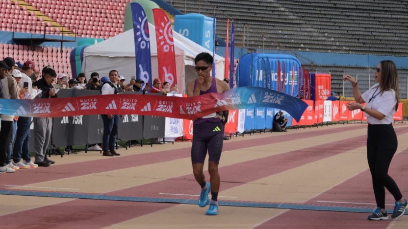 Fondistas peruanos destacaron ganando en Quito en medio maratón y 15 km