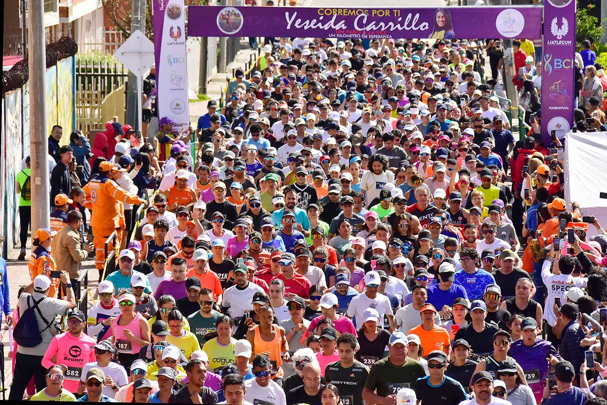 Atletismo unido por la recuperación de Yeseida Carrillo en carrera benéfica