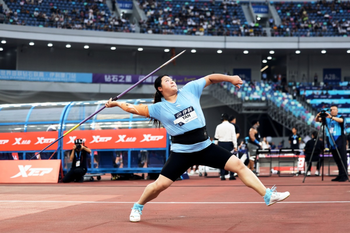 Ziyi Yan sorprende con récord histórico de jabalina en Xiamen